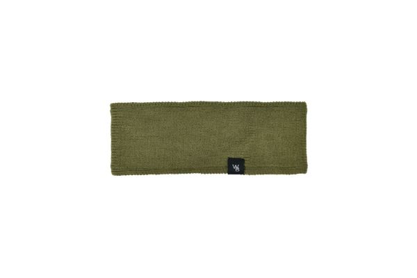 Picture of Weatherbeeta Adults Fleece Lined Ponytail Headband Olive Night