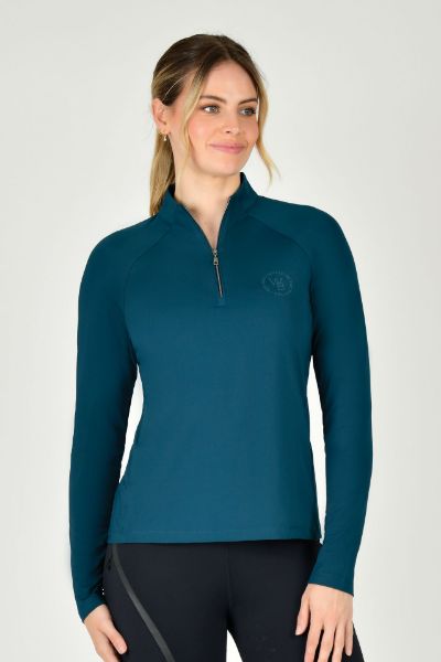 Picture of Weatherbeeta Ladies Prime Long Sleeve Top Reflecting Pond