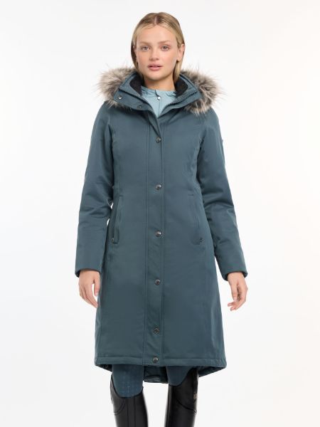 Picture of Le Mieux Anya Waterproof Riding Coat Petrol