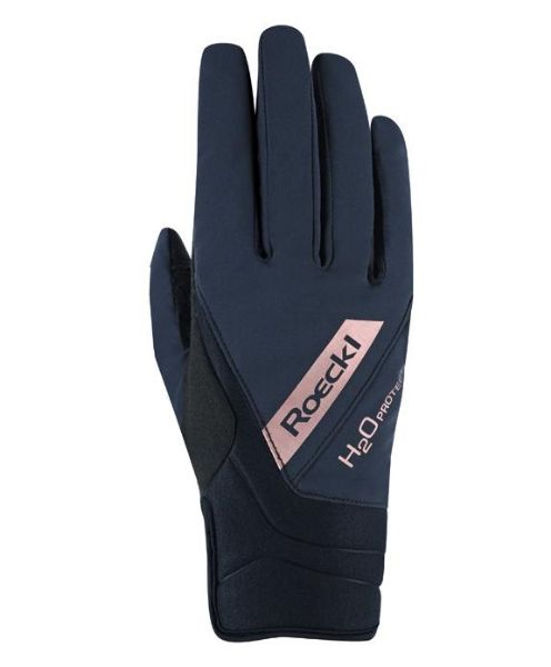 Picture of Roeckl Sports Gloves Waregem Black / Copper