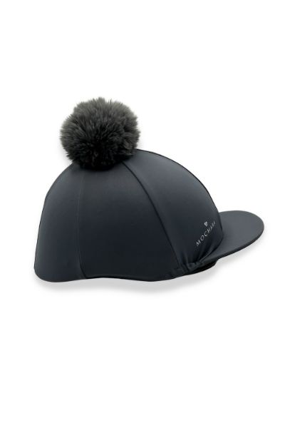 Picture of Mochara Hat Silk Charcoal Grey