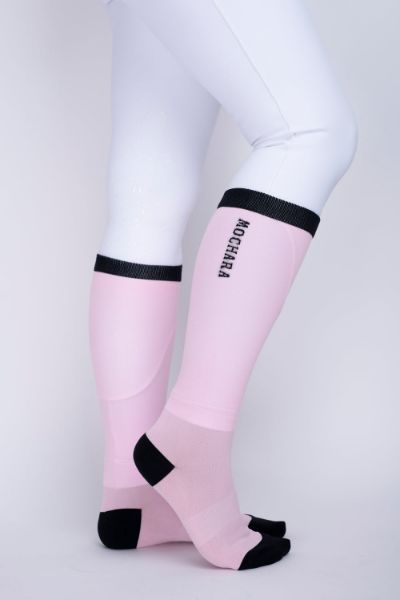 Picture of Mochara Long Riding Socks Baby Pink