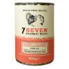 Picture of Seven Dog - Senior Turkey With Salmon Tin 400g