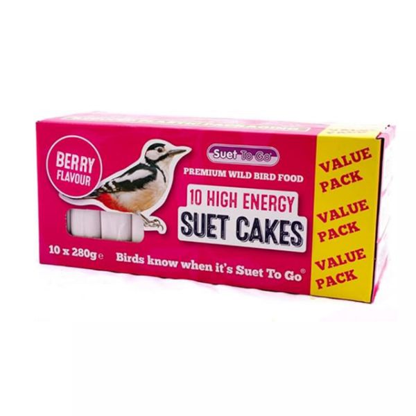 Picture of Suet To Go Suet Cakes Berry 10 Pack