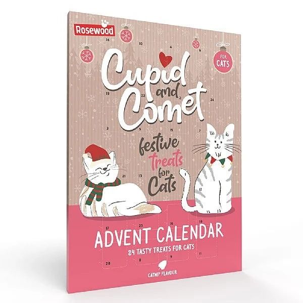 Picture of Cupid & Comet Advent Calendar For Cats