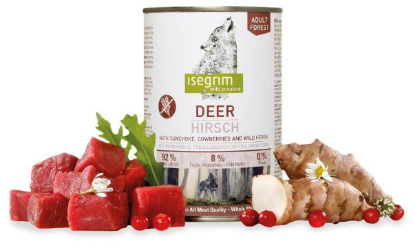 Picture of Isegrim Adult Deer & Sunchoke 800g Tin