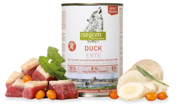 Picture of Isegrim Adult Duck & Parsnip 800g Tin