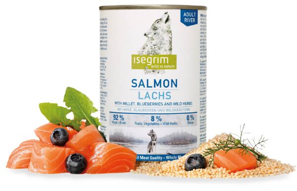 Picture of Isegrim Adult Salmon 800g Tin