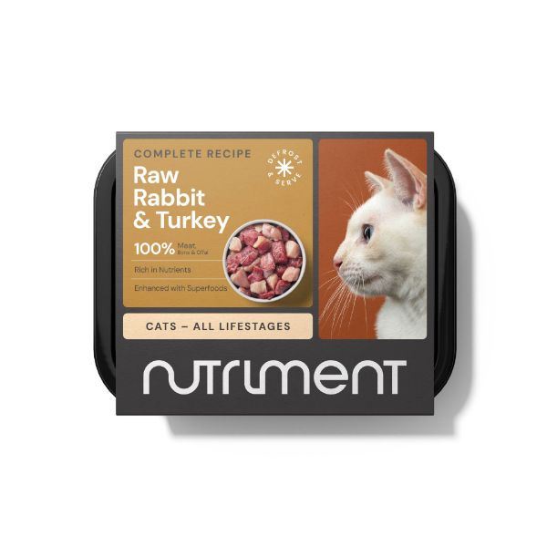 Picture of Nutriment Cat - Dinner For Cats 175g Rabbit & Turkey