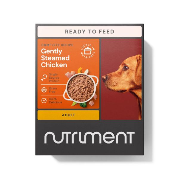 Picture of Nutriment Dog - Gently Steamed Recipe Chicken for Dogs 395g