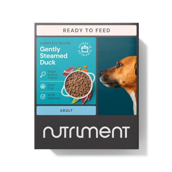 Picture of Nutriment Dog - Gently Steamed Recipe Duck for Dogs 395g