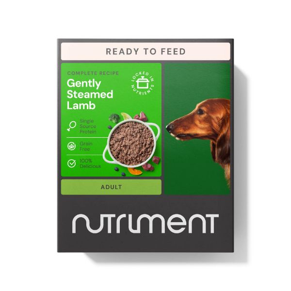 Picture of Nutriment Dog - Gently Steamed Recipe Lamb for Dogs 395g