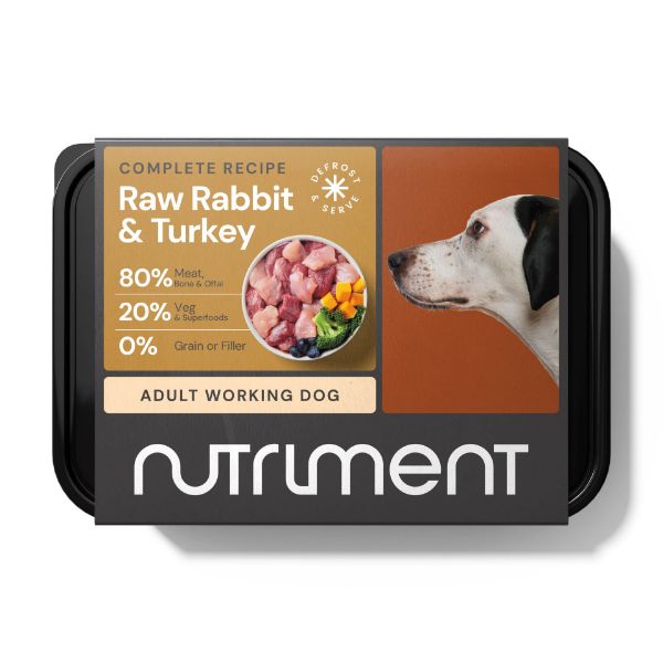 Picture of Nutriment Dog - Adult Rabbit with Turkey 500g