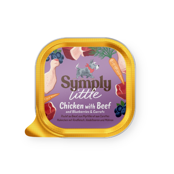 Picture of Symply Little Dog - Chicken & Beef 100g