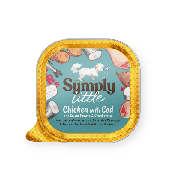 Picture of Symply Little Dog - Chicken & Cod 100g