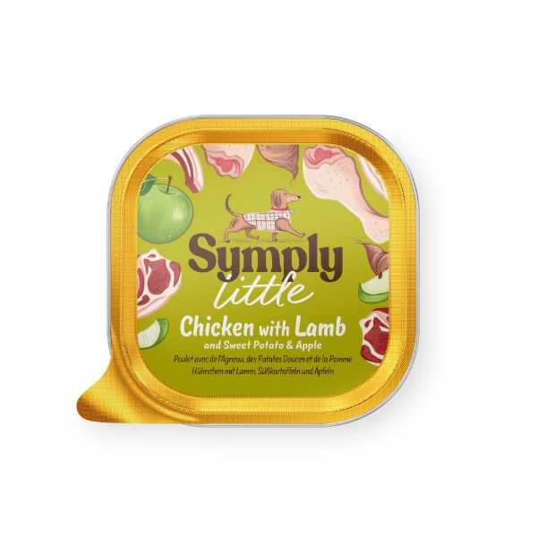 Picture of Symply Little Dog - Chicken & Lamb 100g