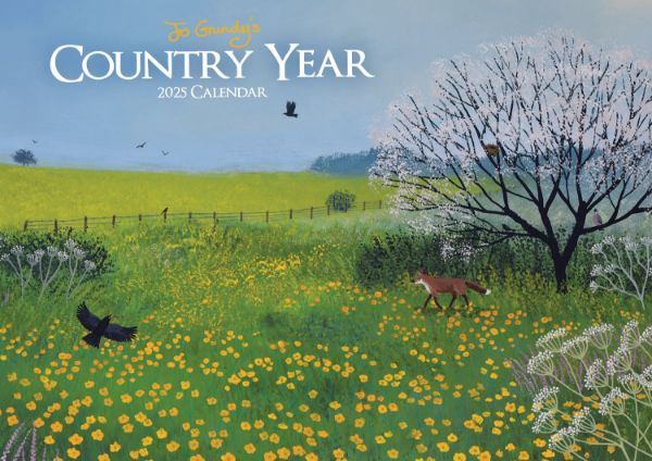 Picture of Jo Grundy Country Year A4 Calendar 2025