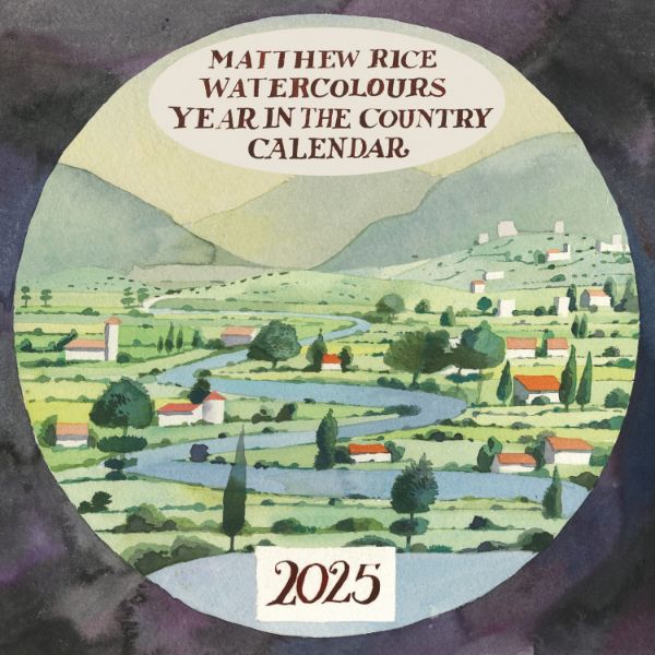 Picture of Matthew Rice A Year In The Country Wall Calendar 2025