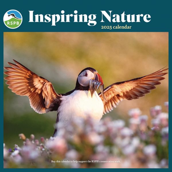 Picture of RSPB Inspiring Nature Photo Competition Wiro Wall Calendar 2025