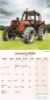 Picture of Tractors Wall Calendar 2025