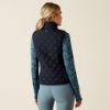 Picture of Ariat Womens Ashley 2.0 Insulated Vest Navy Eclipse