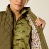 Picture of Ariat Womens Ashley 2.0 Insulated Vest Winter Moss