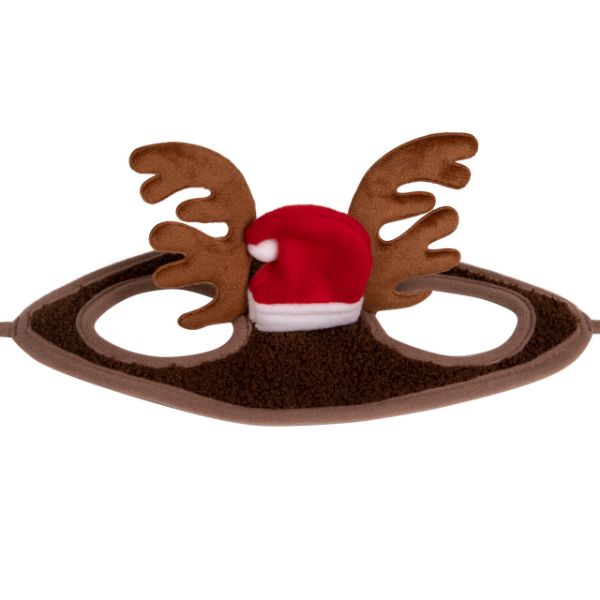 Picture of QHP Christmas Hat Horse Antler Red Pony