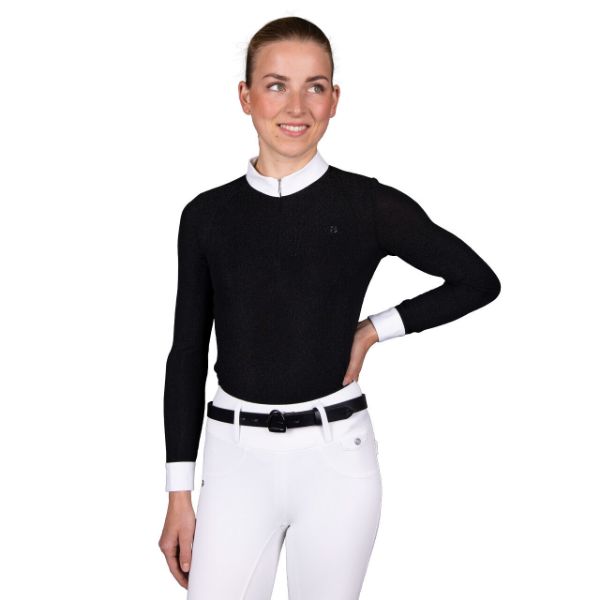 Picture of QHP Competition Shirt Juliet Black