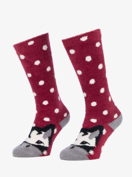 Picture of Le Mieux Junior Fluffy Character Socks Razzle