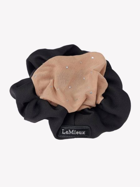 Picture of Le Mieux Scrunchie With Crystal Hair Net Black / Blonde