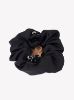 Picture of Le Mieux Scrunchie With Crystal Hair Net Black / Blonde