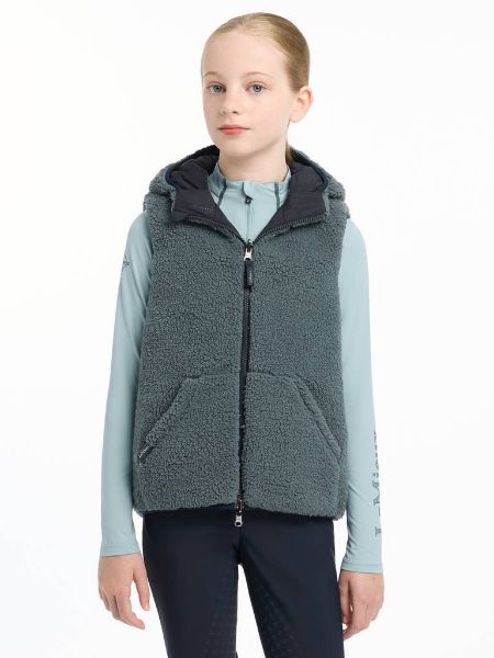 Picture of Le Mieux Young Rider Eloise Reversible Winter Gilet Navy