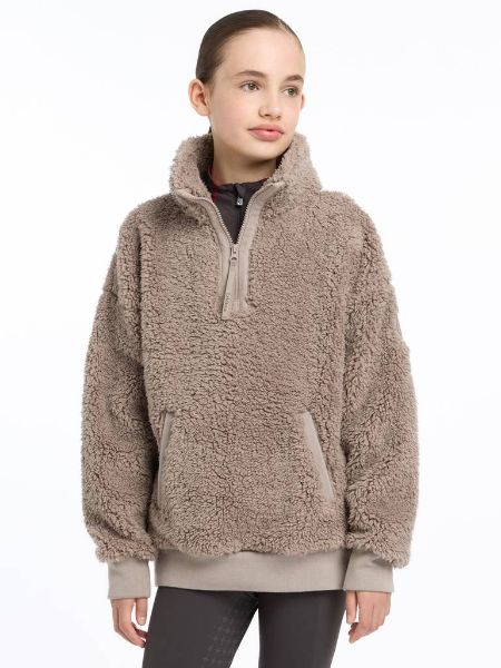 Picture of Le Mieux Young Rider Tia Teddy Fleece Ash