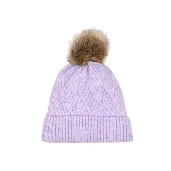 Picture of Dublin Adults Bea Beanie Purple Marle