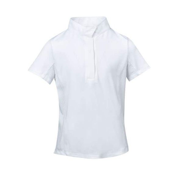 Picture of Dublin Childs Ria Short Sleeve Competition Shirt White