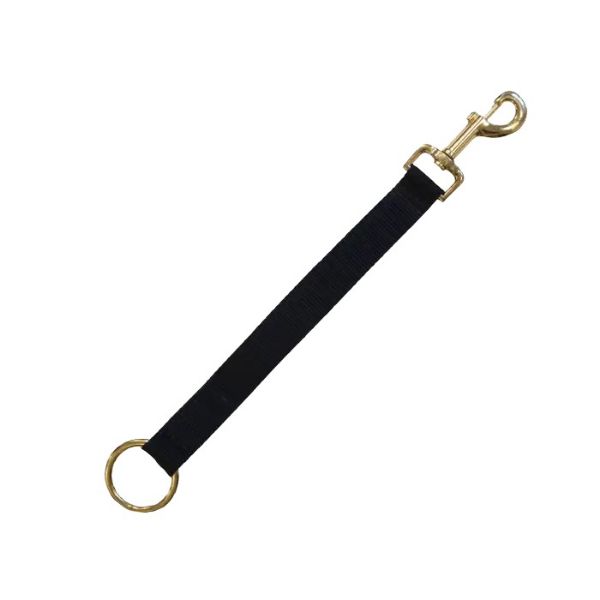 Picture of Kentucky Horsewear Nylon Hook & Ring 1 Piece Black