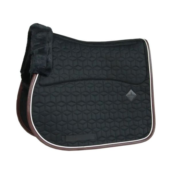 Picture of Kentucky Horsewear Saddle Pad Skin Friendly Show Jumping Black Full