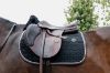 Picture of Kentucky Horsewear Saddle Pad Skin Friendly Show Jumping Black Full