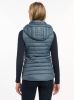 Picture of Le Mieux Tilly Hooded Puffer Gilet Petrol