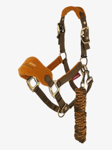 Picture of Le Mieux Vogue Fleece Headcollar & Leadrope Alpine Mini