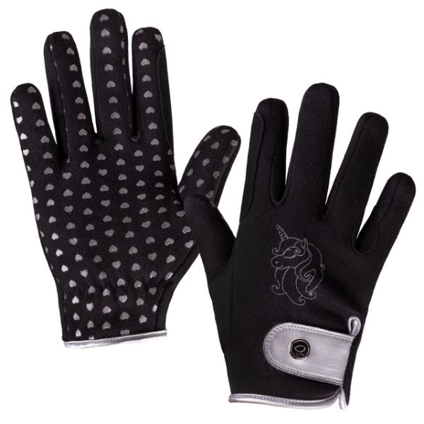 Picture of QHP Junior Glove Lissie Black