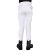 Picture of QHP Junior Riding Tights Winter Juliet Full Grip White