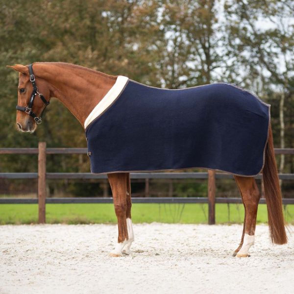 Picture of QHP Wool Rug Deluxe Navy