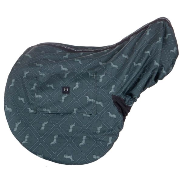 Picture of QHP Saddle Cover Collection Emerald