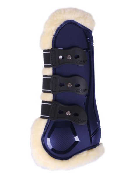 Picture of QHP Tendon Boots Ontario Navy Pony