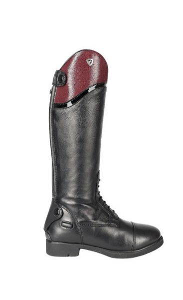 Picture of Hy Equestrian Masera Riding Boot Black/Red