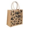 Picture of Hy Equestrian Thelwell Collection Hessian Bag - Thelwell Favourites