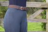 Picture of Hy Equestrian Woven Elastic Belt Brown L/XL