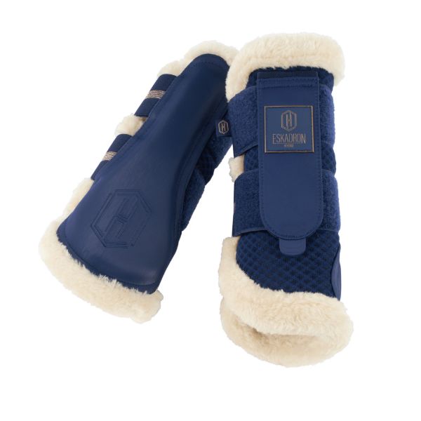 Picture of Eskadron Tendon Boots Mesh Fauxfur Heritage 24/25 True Blue L