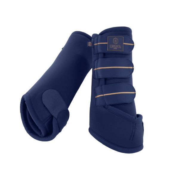 Picture of Eskadron Tendon Boots Pro Dressage Front Heritage 24/25 True Blue Full